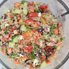 Vibrant Mediterranean Quinoa Salad