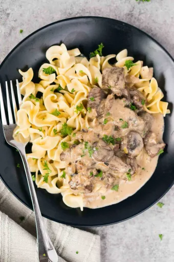 Beef Stroganoff