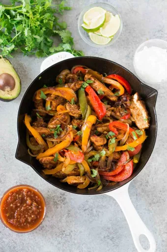 Fajitas de pollo