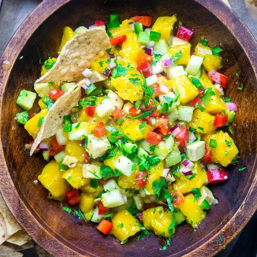 Receta de salsa de mango