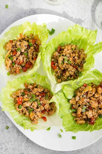 Chicken Lettuce Wraps