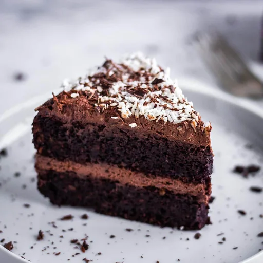 Tarta de Chocolate Vegana y Sin Gluten