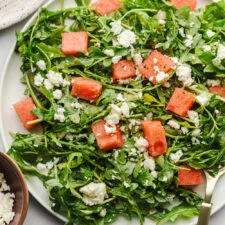 Arugula Watermelon Feta Salad