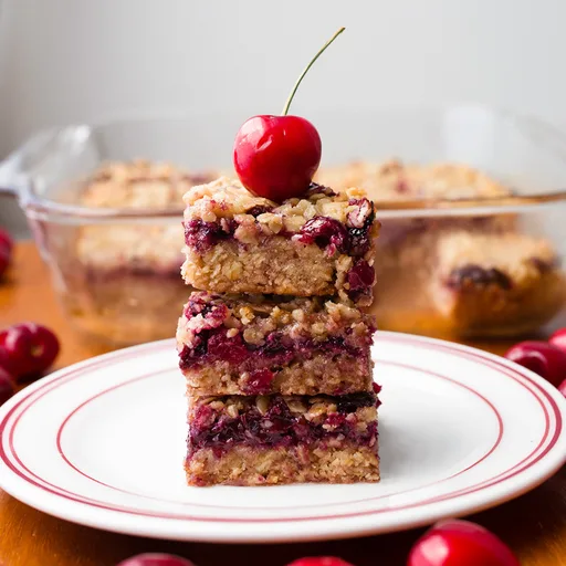 Cherry Crumble Bars