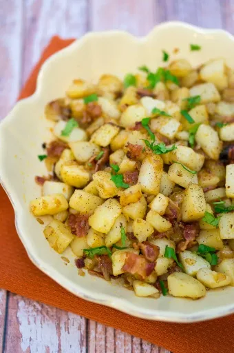 Patatas salteadas alemanas (Bratkartoffeln)