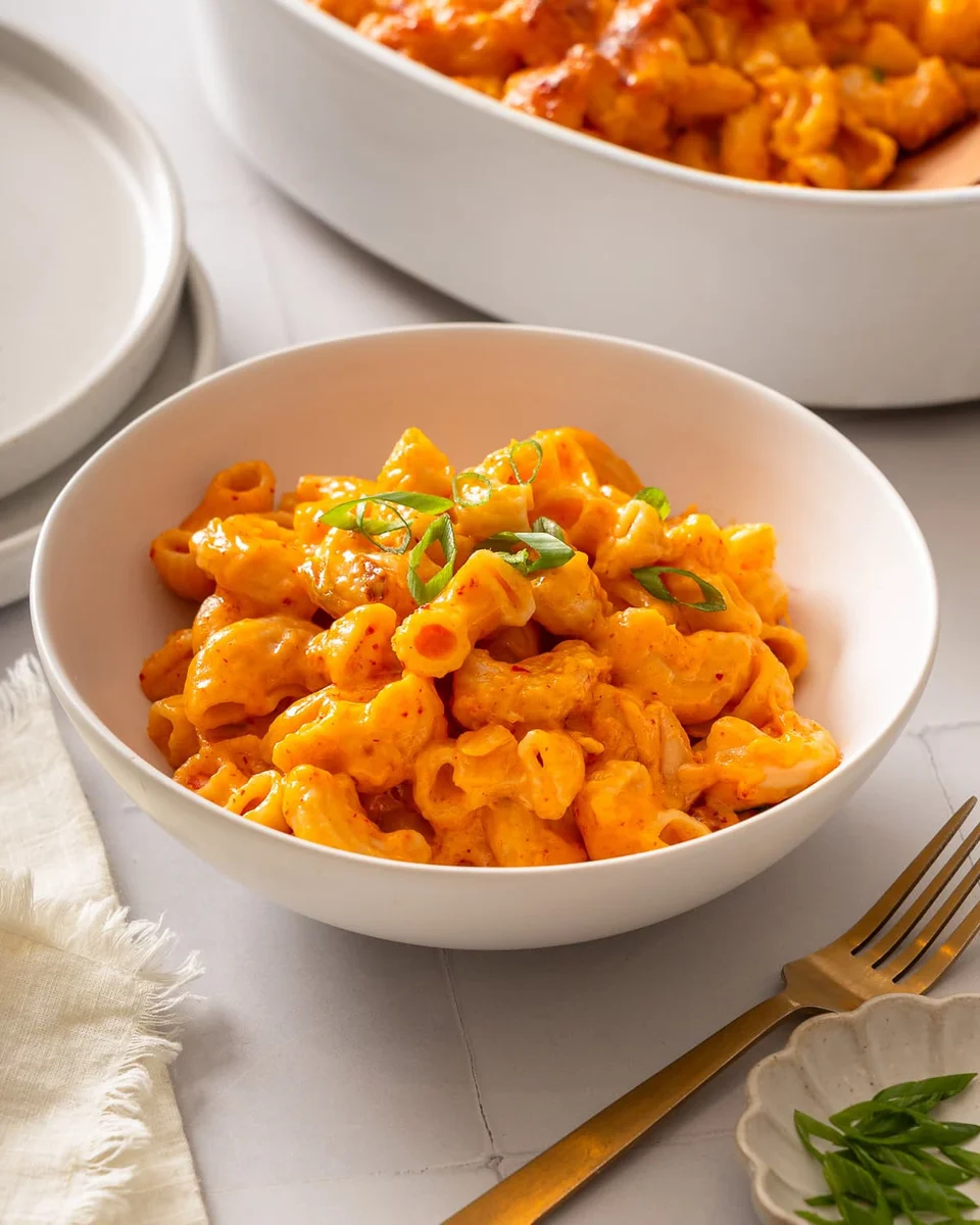 Kimchi Mac and Cheese