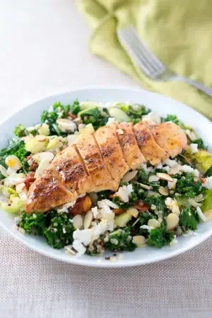 Greek Quinoa Salad with Chicken