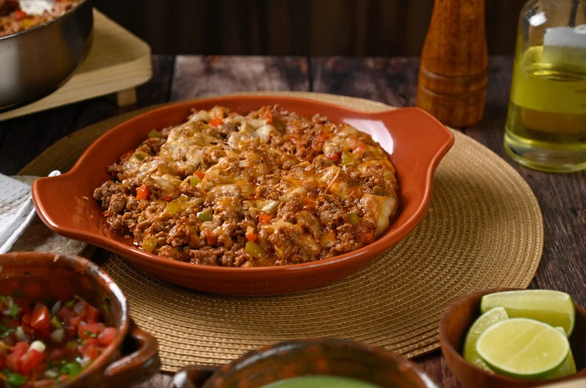 Alambre de carne molida fácil y económico, receta casera