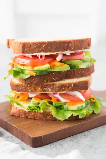 Sándwich vegetal