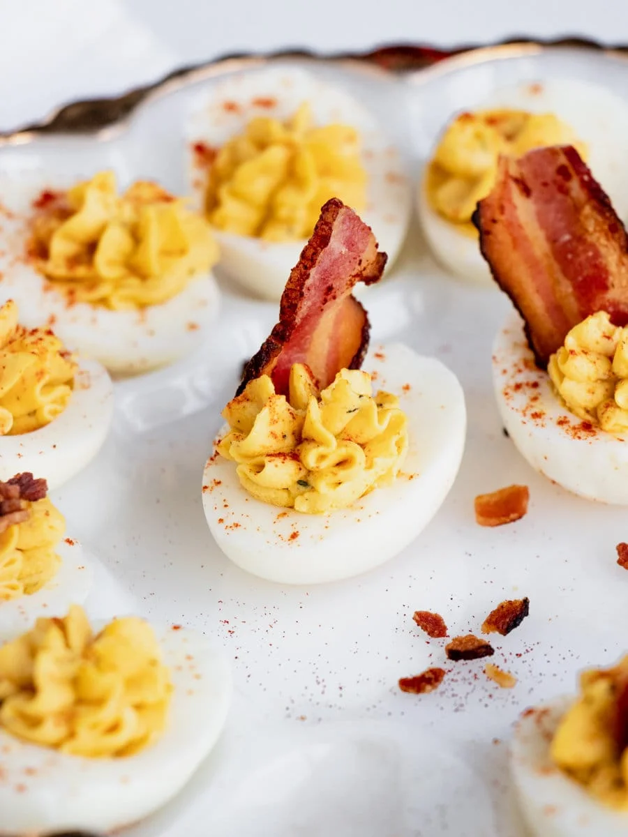 BEST Creamy Deviled Eggs
