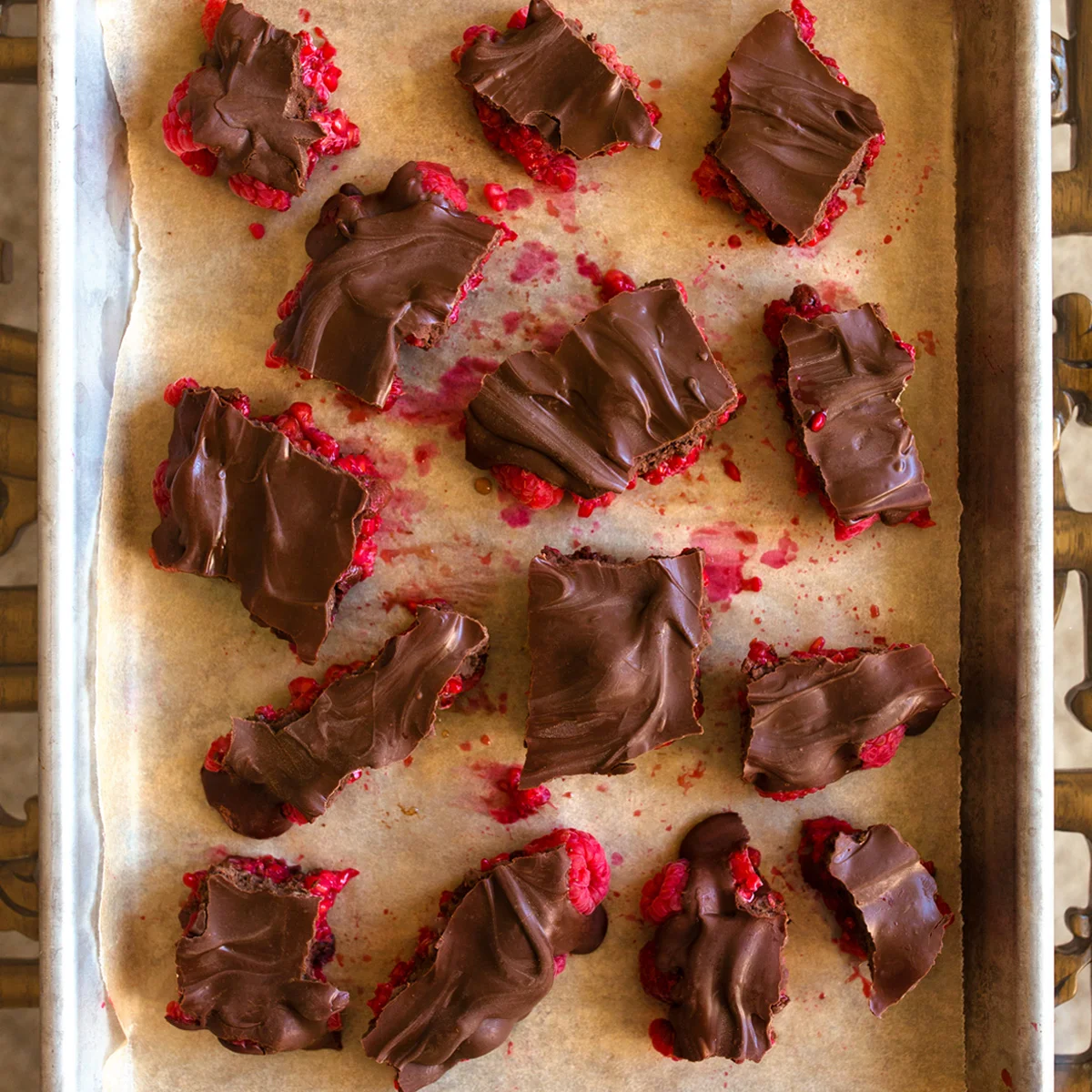 Chocolate Raspberry Bark