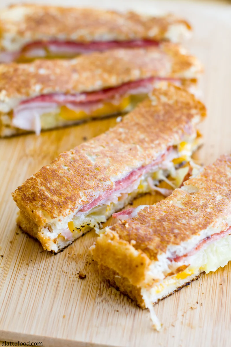 Hawaiian Grilled Cheese