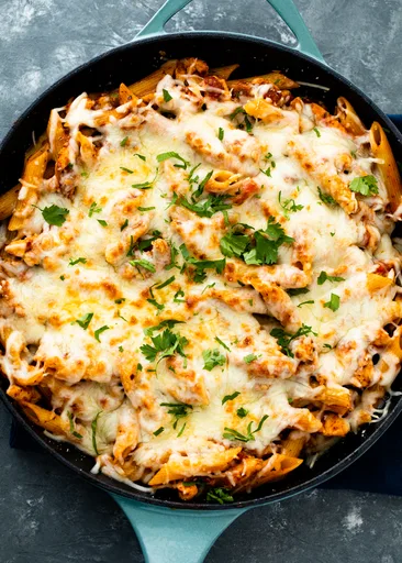Pasta con Pollo Rápida y Fácil de 15 Minutos