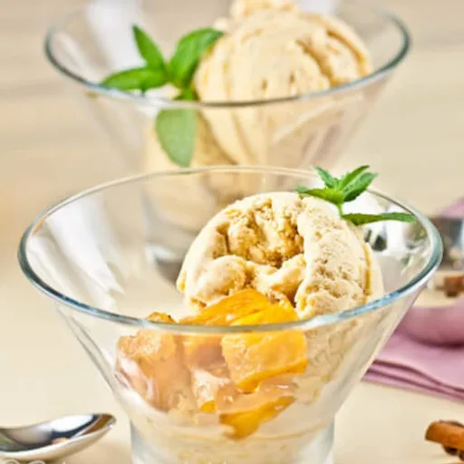 Spice Roasted Pineapple Ice Cream