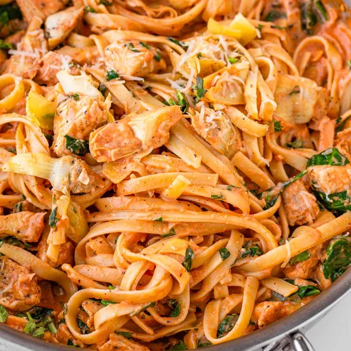 Pasta con Alcachofas