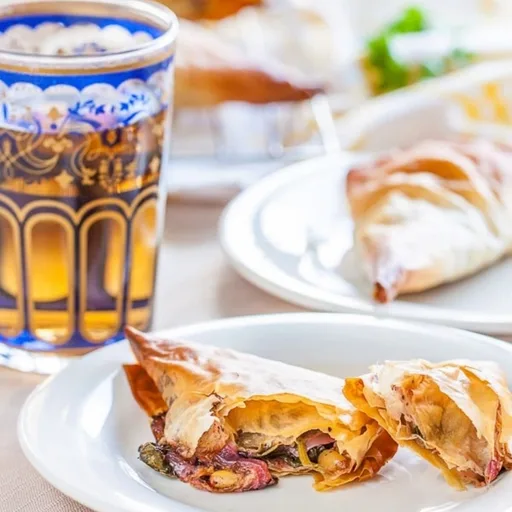 Triángulos de Pasta Filo Rellenos de Espinacas