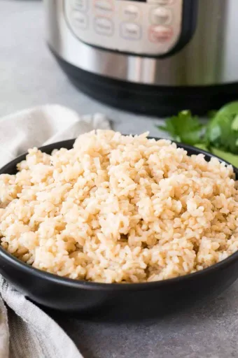 Arroz Integral en Olla a Presión