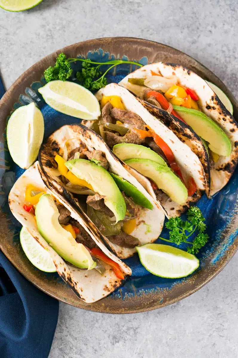 Instant Pot Steak Fajitas