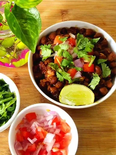 Masala de garbanzos negros