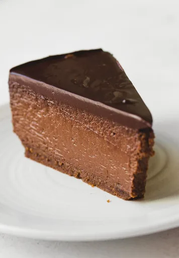 Tarta de queso y chocolate