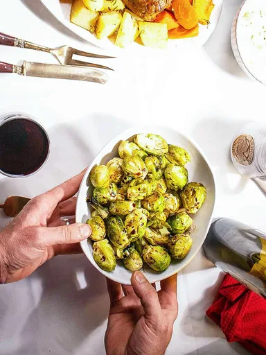 Balsamic-glazed Brussels Sprouts