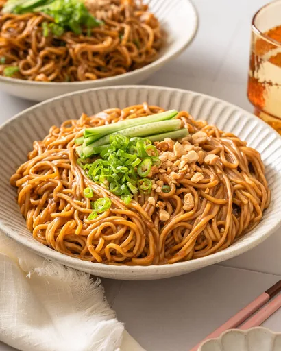 Fideos con Sésamo