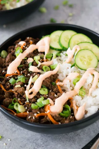 Korean Beef Bowls
