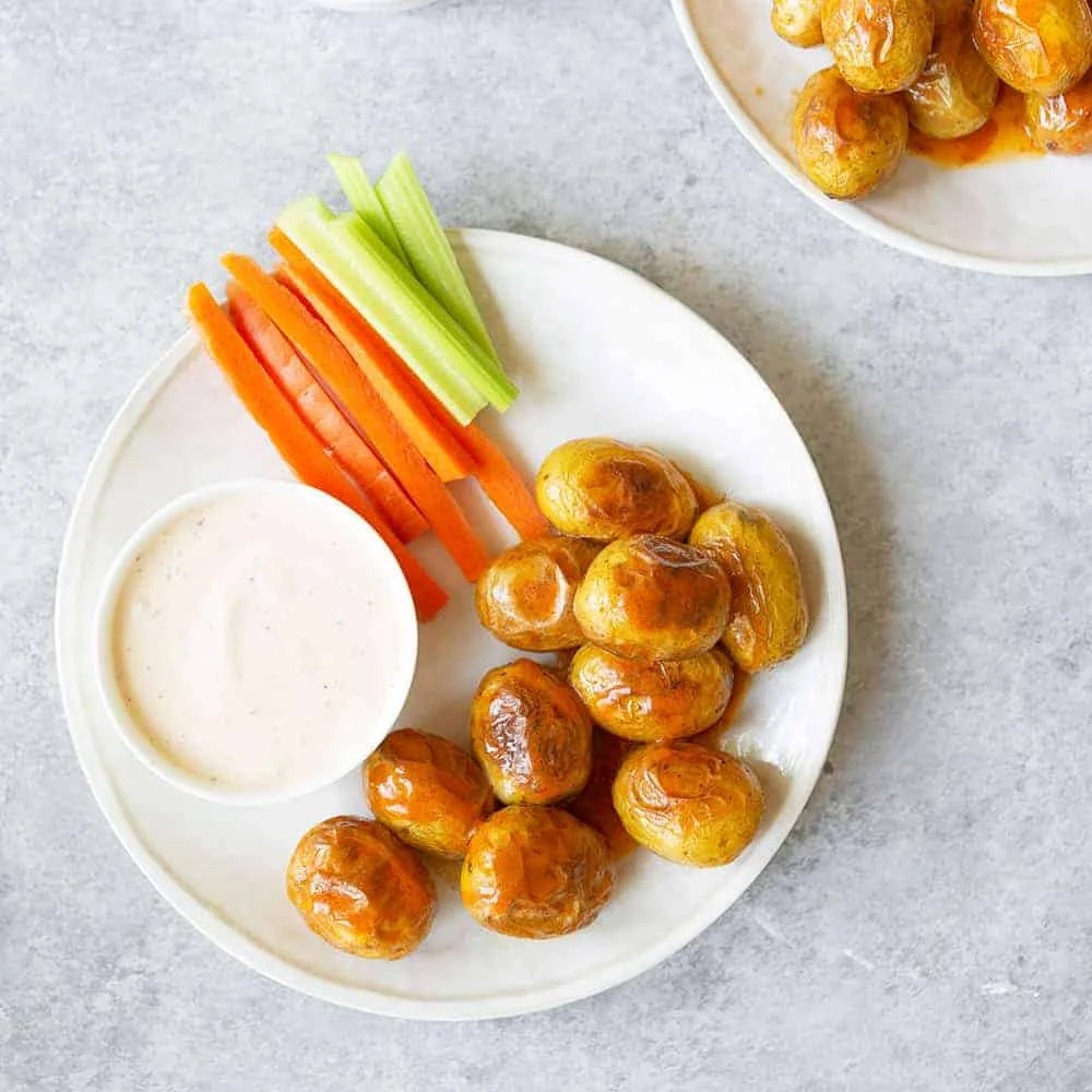 Crispy Buffalo Potatoes