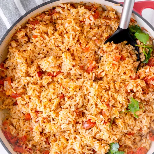 Arroz mexicano al estilo de restaurante