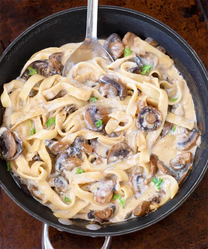 Stroganoff de setas