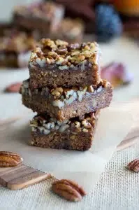 Paleo Pecan Pie Bars
