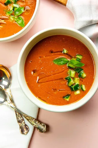 Receta de gazpacho