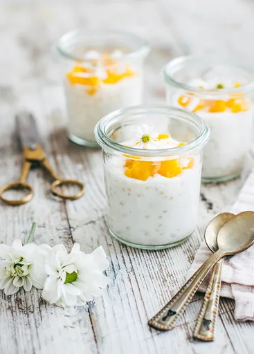 Tapioca de coco (vegano)