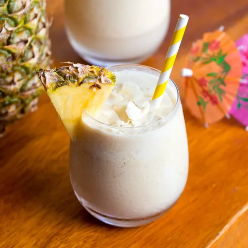 Batido de piña colada