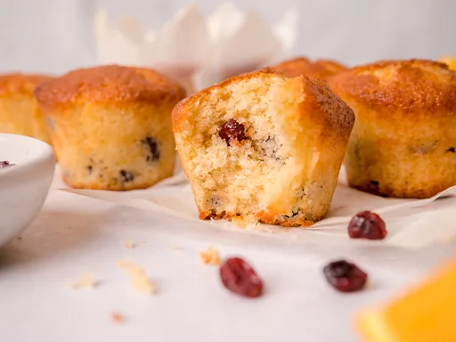 Muffins de Arándanos y Naranja