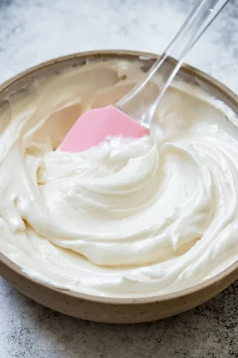 Receta de cobertura de queso crema
