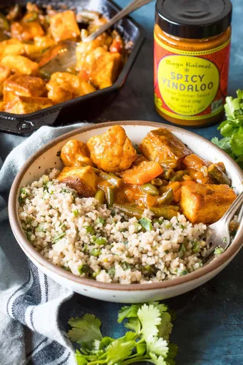 Keto Vegan Tofu Vindaloo