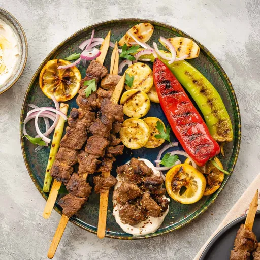 Brochetas de Cordero Shish Kebab