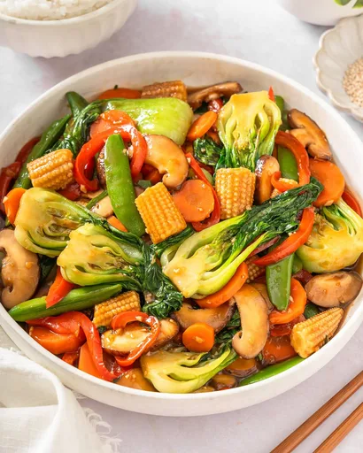 Verduras salteadas