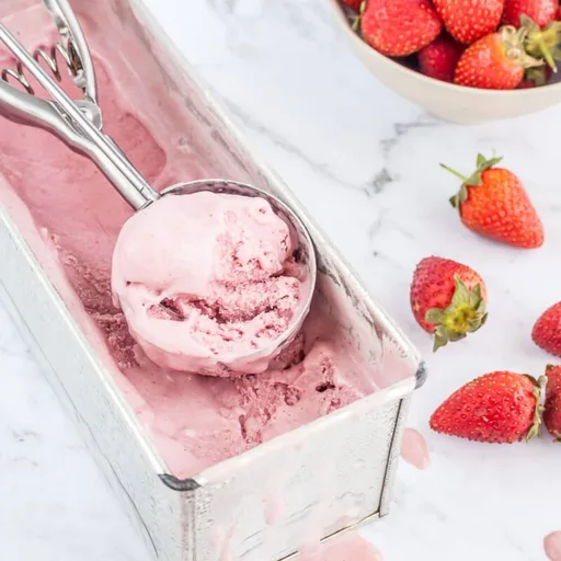 Vegan Strawberry Ice Cream Recipe