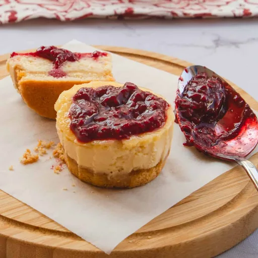 Keto Mini Cheesecake Bites