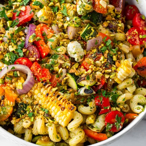 Grilled Vegetable Pasta Salad