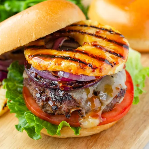 Pineapple Teriyaki Burgers