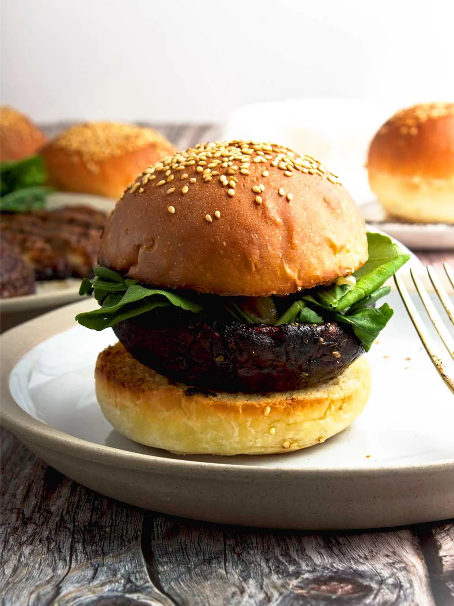Portobella Mushroom Burgers (Juicy and Satisfying!)