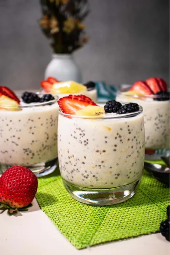 Avena nocturna con proteína en polvo