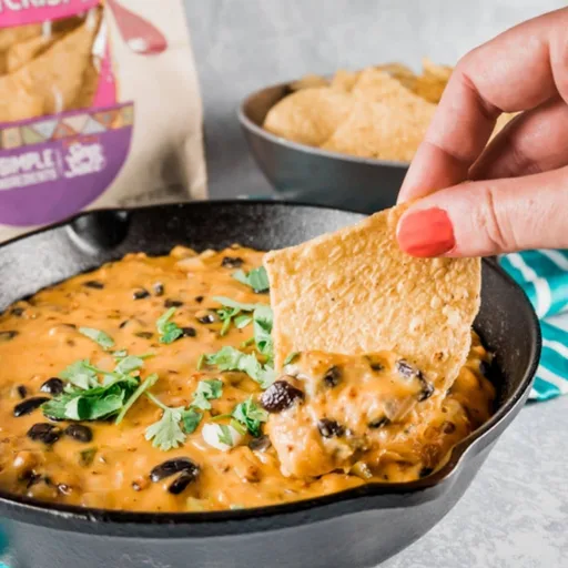 Vegetarian Chili Cheese Dip