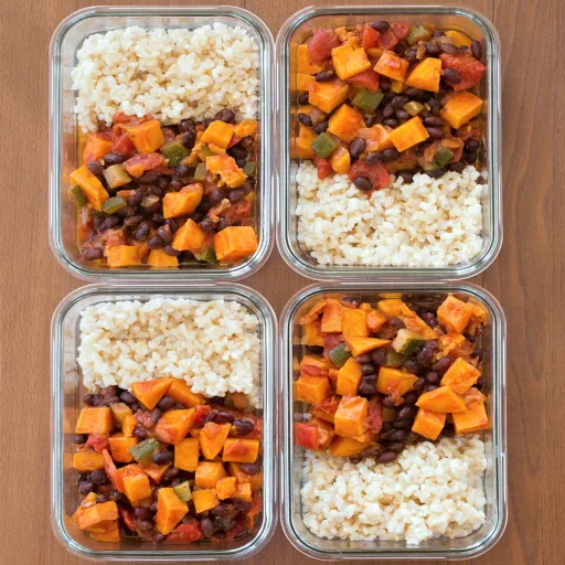 Preparación semanal de boniato