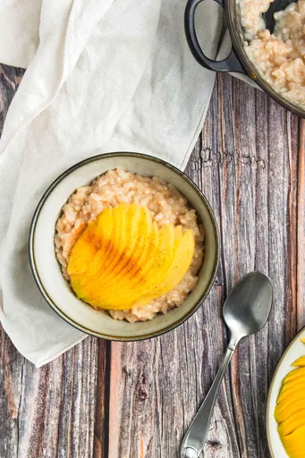 Rice Pudding with Cooked Rice