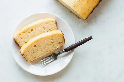 Pastel de limón y mascarpone