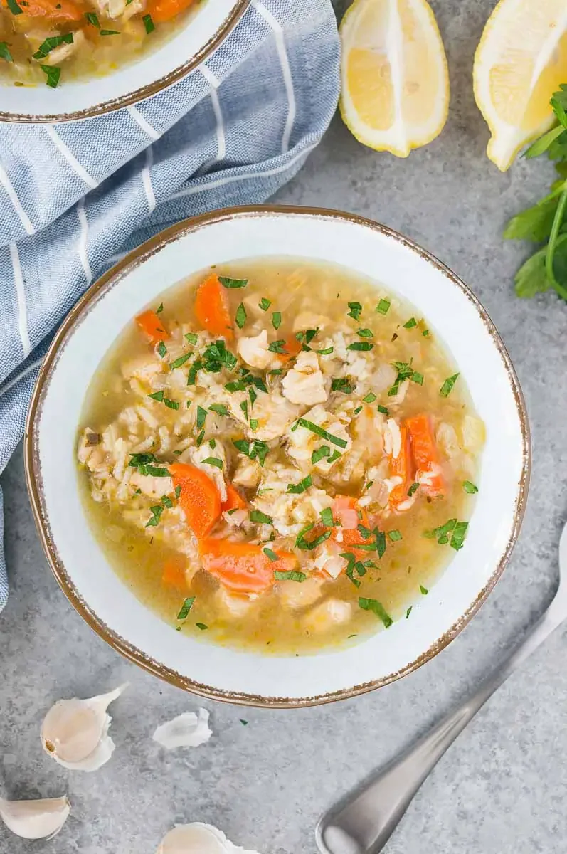 Turkey Rice Soup